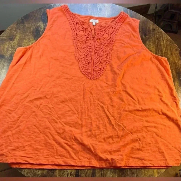 Talbots Woman | ladies plus size tank top.  Size: 3X - Picture 3 of 7